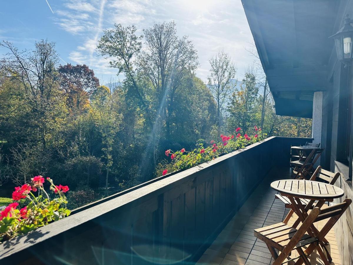 Ferienwohnungen Bachblick Übersee Exteriör bild