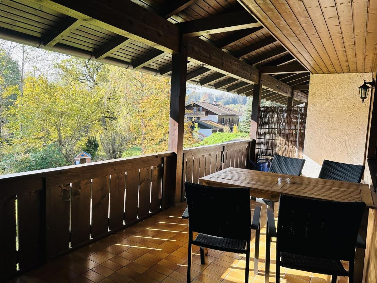 Ferienwohnungen Bachblick Übersee Exteriör bild