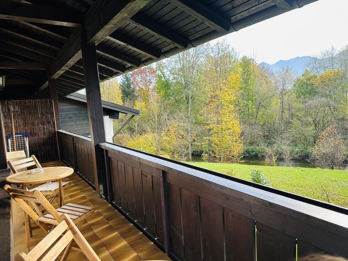 Ferienwohnungen Bachblick Übersee Exteriör bild